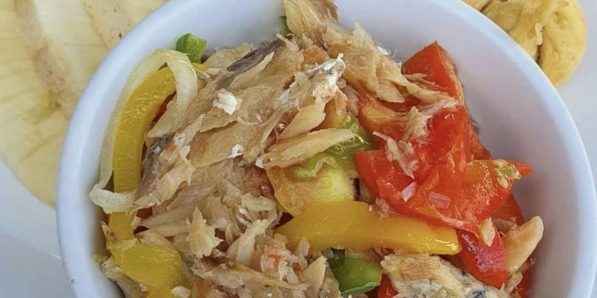 Cook-Up Saltfish.