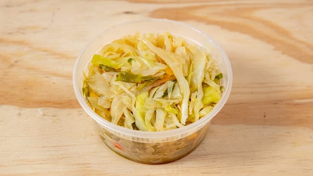 Steam Cabbage.