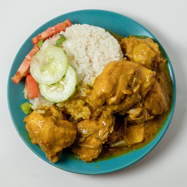 Curry Chicken Meal.