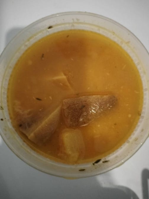 Cow Foots Soup (Only Wednesday).