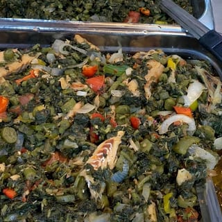 Callaloo & Saltfish