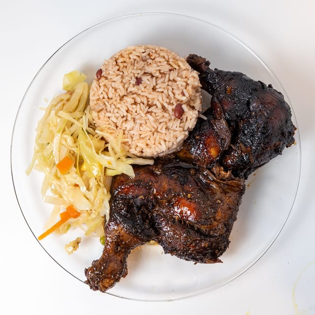 Savory Jerk Chicken.