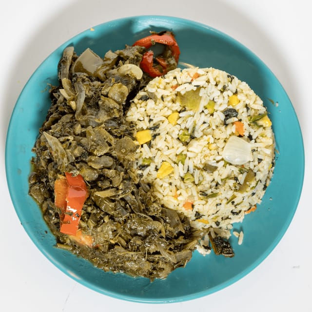 Spinach Rice.